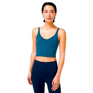 lululemon align tank blue borelias